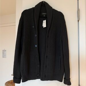 NWT Banana Republic Men's Dark Cardigan Sweater